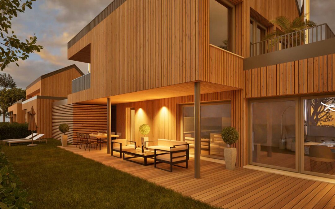 NEUBAU REIHENHAUSANLAGE Welzenegg Green Vision